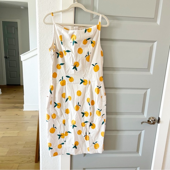 NWT Anthropologie Dylan Mierzwinski Maeve
Colette Midi Dress Oranges Fruit Print - Picture 4 of 6